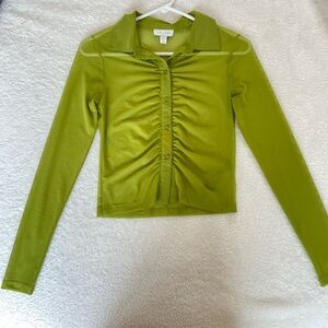 Topshop Green top